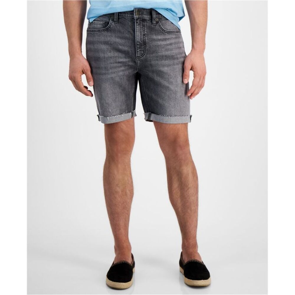 SUN + STONE Mens Regular-Fit Casual Denim Shorts, NWT